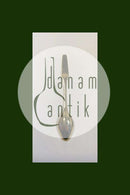 Meka Sterling Sølv forgyldt Juletheske 1973