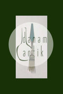 Sorenco Christmas Spoon 1966 made of gilded sterling silver with enamel. Measures 16,3 cm (6 ½")