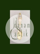 A. Michelsen 1921 Juleske  Forgyldt Sterling Sølv med Emalje.