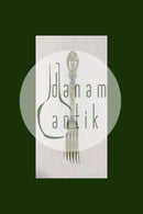 A. Michelsen 1911 Julegaffel Delvist Forgyldt Sterling Sølv