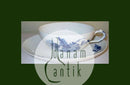 Blue Flower Braided Large Morning Cup and saucer No 8042