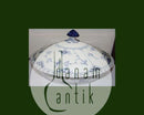 Royal Copenhagen Blue Fluted Full Lace Round lidded Dish No 1128