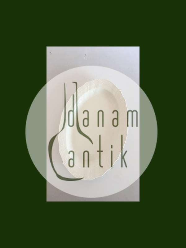 Royal Copenhagen Josephine Creme Svejfet Ovalt Fad