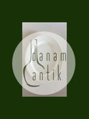 皇家哥本哈根白色半花边圆形餐盘