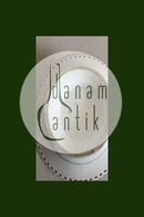 Royal Copenhagen Blue Fluted Full Lace with Gold Dish on Foot