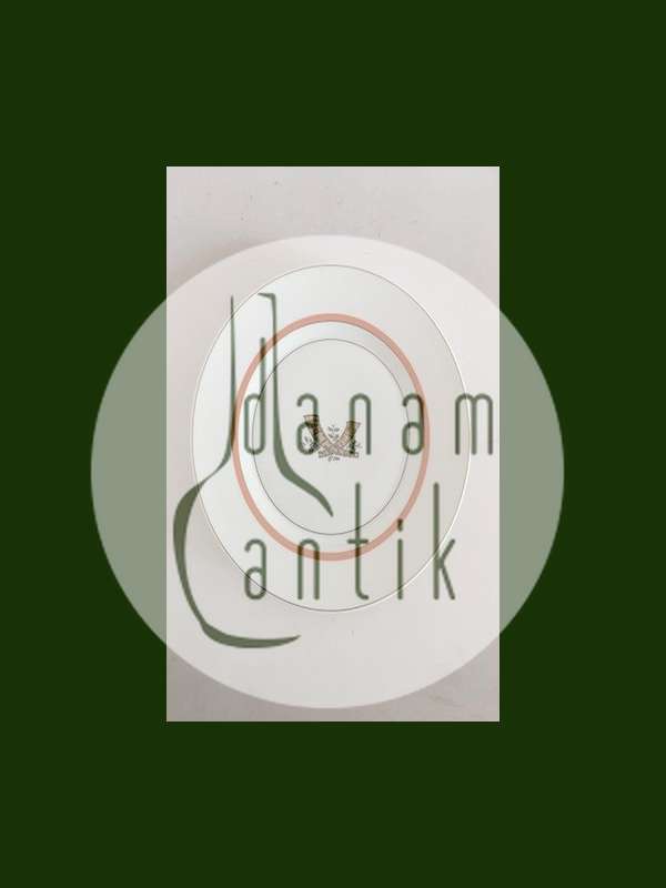 Royal Copenhagen Golden Horns with Orange Band Dinner Plate No 883/9586