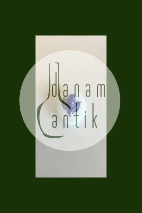 Royal Copenhagen Blå Blomst Flettet Låg No 8244