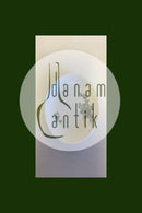 皇家哥本哈根绿花焊接沙拉盘No 1645