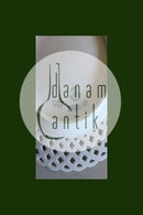 Royal Copenhagen Blue Fluted Full Lace Flat Plate with open-work border No 1/1097