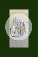 Royal Copenhagen Blue Fluted Full Lace Candle Drip Cup with 2-Crown coin with Princess Margrethe, 1958. No 1009