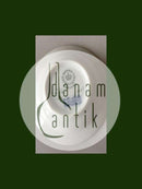 Royal Copenhagen Tradition Hvid Halvblonde m. Guld Kaviar Kuvertkål / Smør Kuvertskål No 504