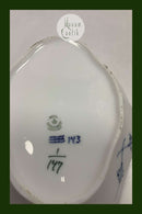 Royal Copenhagen Blau Kannelierte Asiet Nr. 147