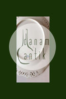 ロイヤルコペンハーゲン サクソンフラワー ディナー/フルーツプレート（ラグジュアリーモデル、リムにはピアス加工が施されています。