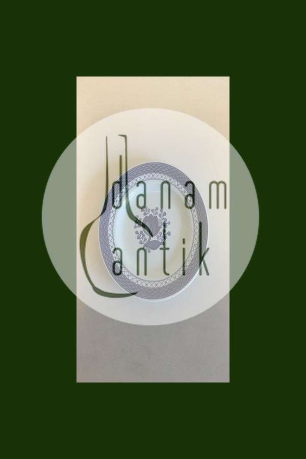 Royal Copenhagen Blå Tranquebar Kagetallerken No 1842