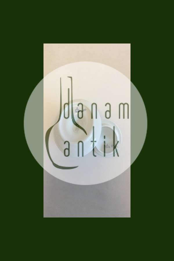 Royal Copenhagen Blå Tranquebar Sennepskrukke No. 1010