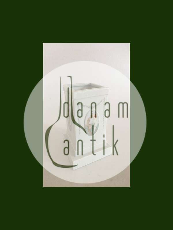 Royal Copenhagen Overglasur Sokkel Vase Med Motiver af Faune og Elverpiger Gerhard Henning