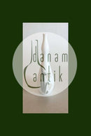 Royal Copenhagen Hvid Vase med Dorothealiljer