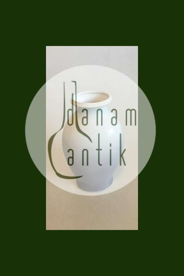 Royal Copenhagen Art Nouveau vase med Svinedrengen No 4481 PMN