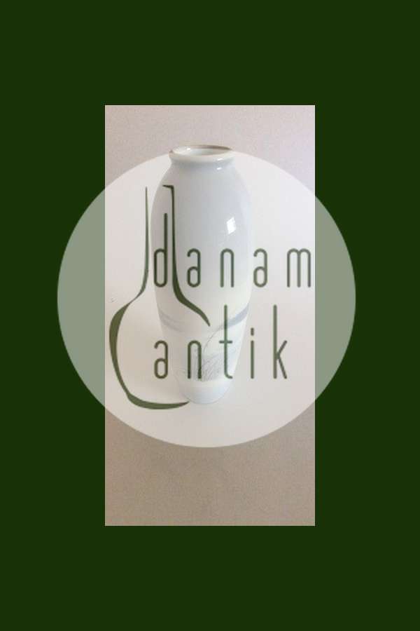 Royal Copenhagen Art Nouveau Vase med motiv af Birketræ No 2244/2129