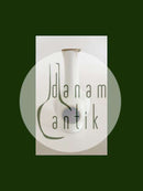 Royal Copenhagen Vase No 1981/1557 med Guldkant og Blomstermotiv