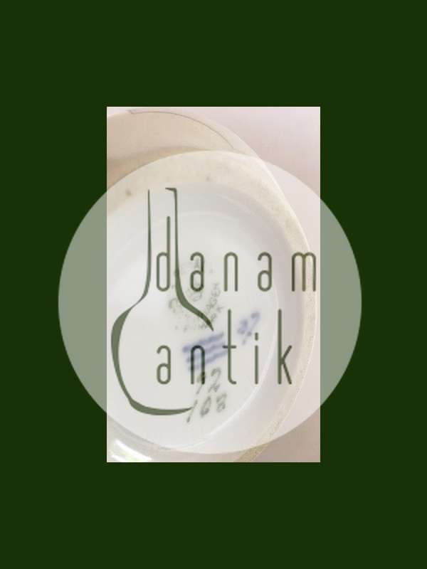 Royal Copenhagen Vase No 92/108 Motiv med Hvid Bonderose