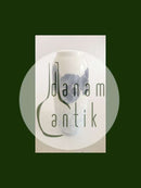 Royal Copenhagen Vase No 285/107 med Stedmoder Blomstermotiv