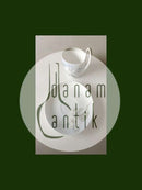 Royal Copenhagen Art Nouveau Lille Højhankskop med Underkop No. 1242/4