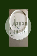 Royal Copenhagen Musselmalet Helblonde Frokosttallerken med guld No 1091