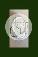 ロイヤルコペンハーゲン ブルーフルーテッド＆ゴールドラウンドフルーツバスケット No 1/1061