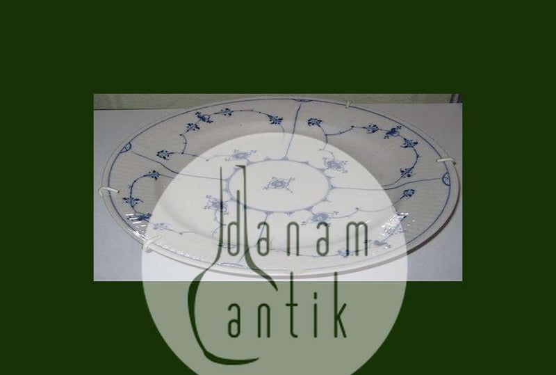 Royal Copenhagen Antik Musselmalet Riflet Spisetallerken