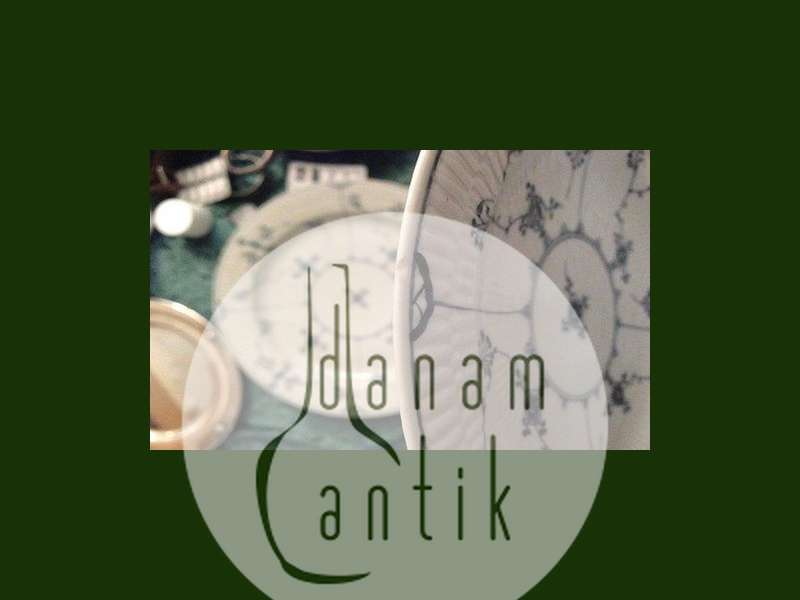 Royal Copenhagen Antik Musselmalet Tallerken