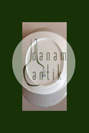 皇家哥本哈根白色Flora Danica PerleStel餐盘 3549