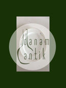 Royal Copenhagen No 118 Round Serving Tray w. Golden Peacock Feather Ornament