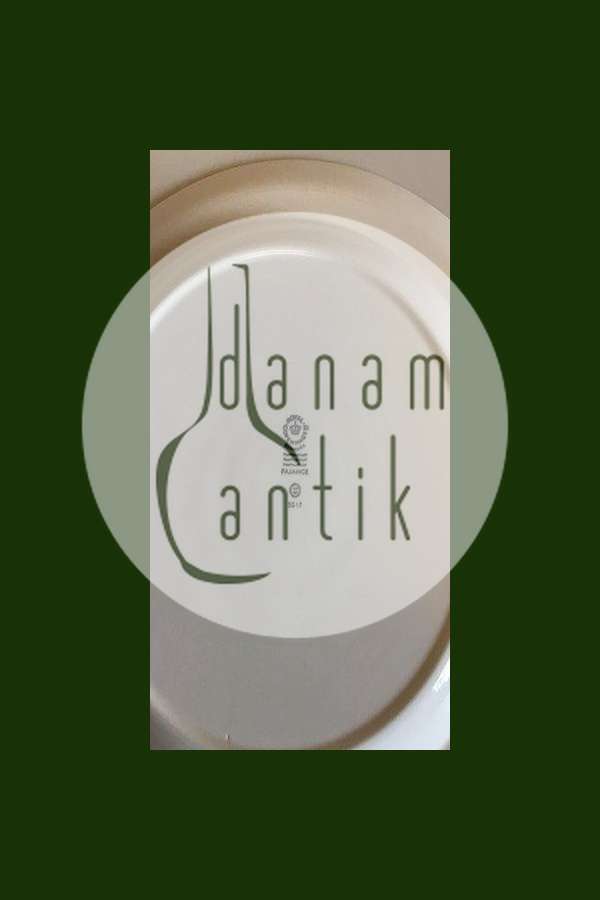 Royal Copenhagen Rødtop/Rødkant Rundt Fad No 3047