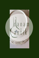 Royal Copenhagen Saksisk Blomst Middags-/Frugttallerken i luksusmodel med gennembrudt kant.