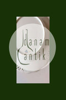 Royal Copenhagen Saksisk Blomst Middags-/Frugttallerken i luksusmodel med gennembrudt kant.