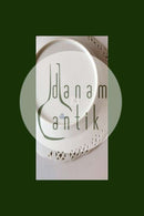 ロイヤルコペンハーゲン サクソンフラワー ディナー/フルーツプレート（リム透かし彫り）ラグジュアリーモデル。