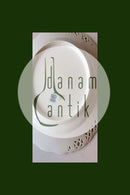 Royal Copenhagen Saksisk Blomst Middags-/Frugttallerken i luksusmodel med gennembrudt kant.