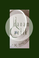 Royal Copenhagen Saksisk Blomst Middags-/Frugttallerken i luksusmodel med gennembrudt kant.