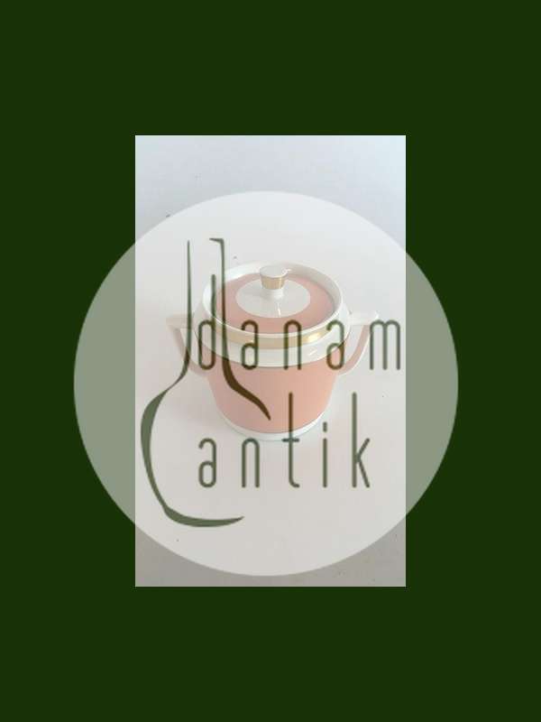 Royal Copenhagen Jægersborg Stor Sukkerskål med Låg No 792/9479