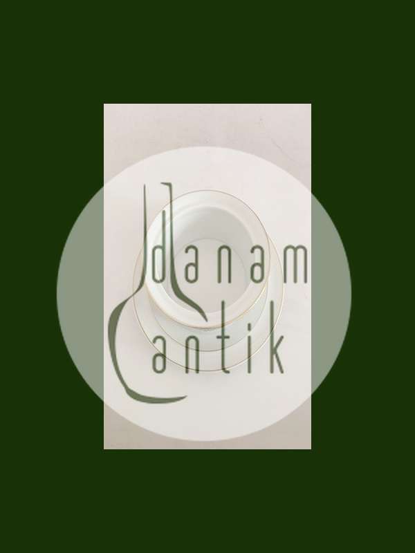 Royal Copenhagen Golden Horns with Orange Band Marmelade Bowl (without lid) No 883