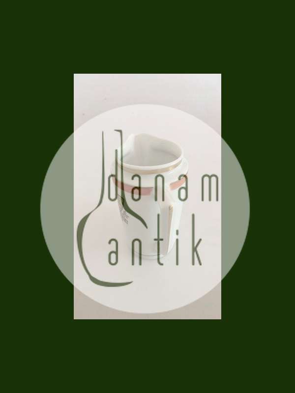 Royal Copenhagen Golden Horns with Orange Band Creamer No 883/9490