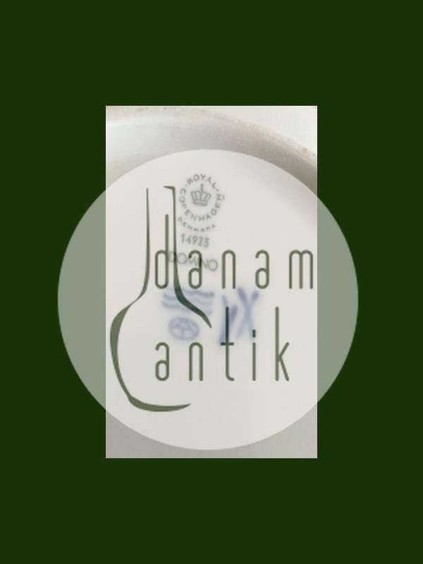 Royal Copenhagen Domino Tallerken No 14923