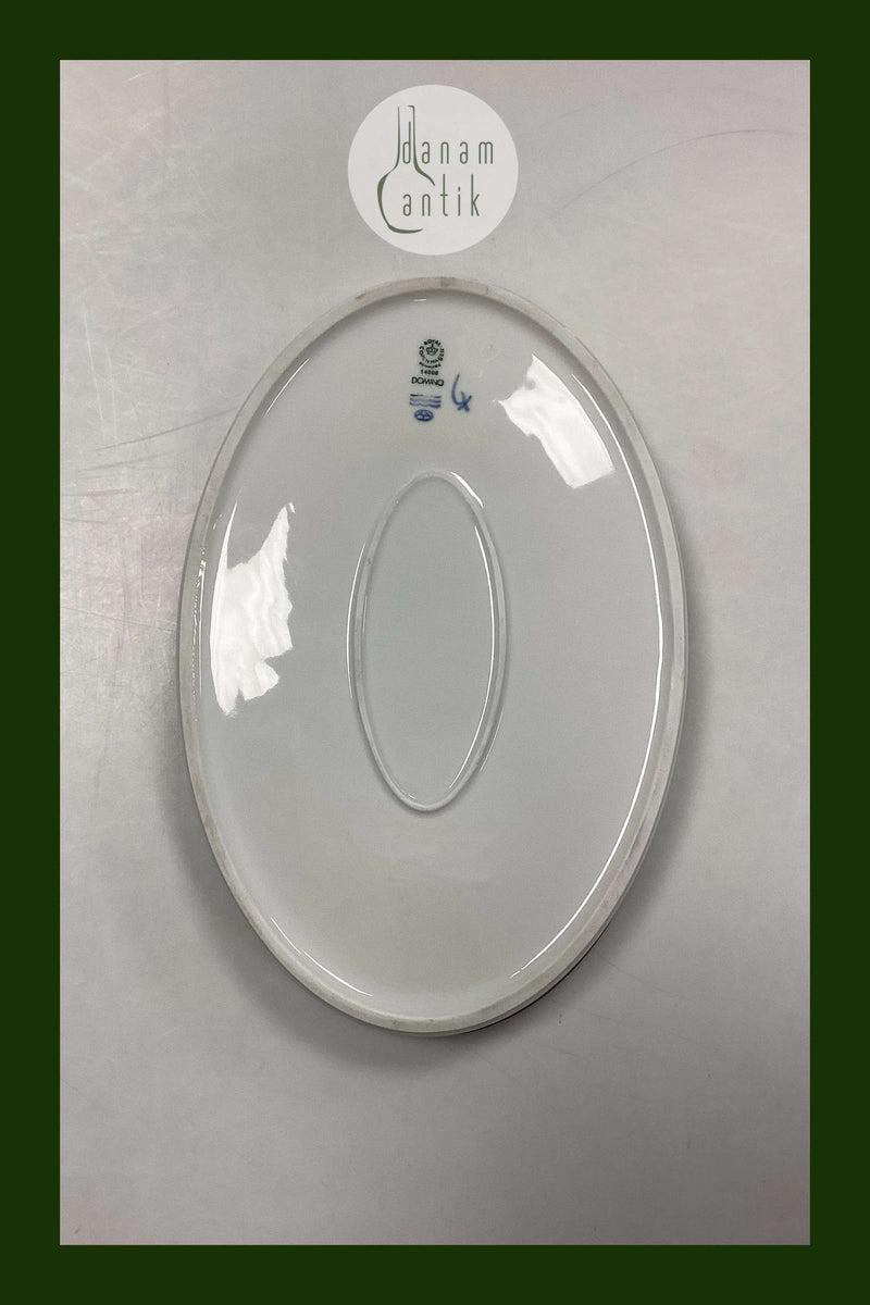 Royal Copenhagen Domino Ovalt Fad No. 14906