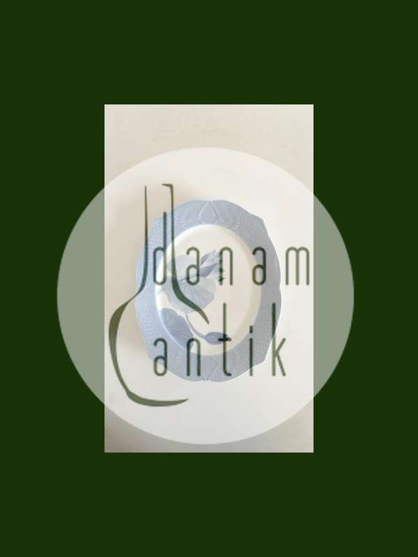 Royal Copenhagen Art Nouveau Plate with fish border