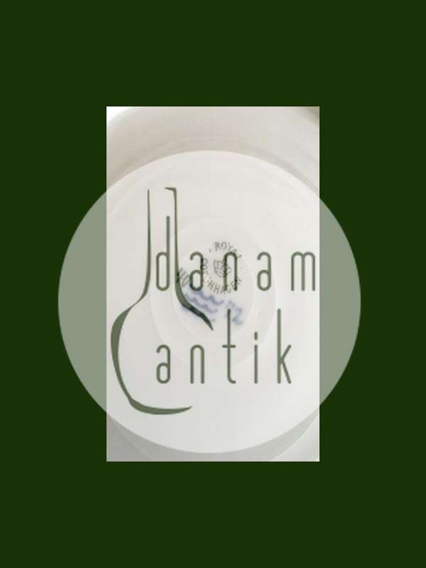 Royal Copenhagen Art Nouveau Plate with Fish Border No 40