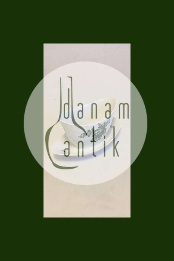 皇家哥本哈根绿花焊接睡碗 No 1651