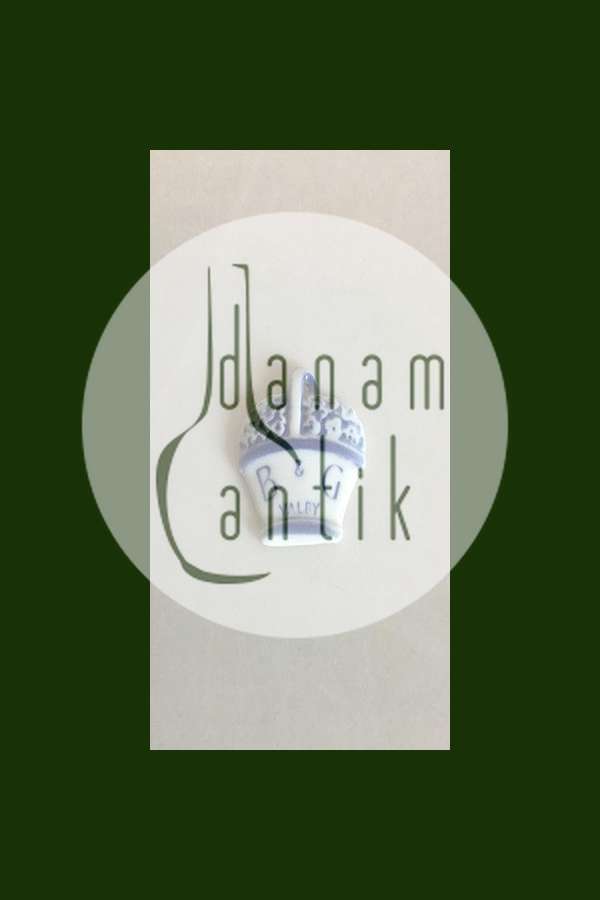 Bing & Grondahl Flower Basket Advertising Sign from 1900-1940