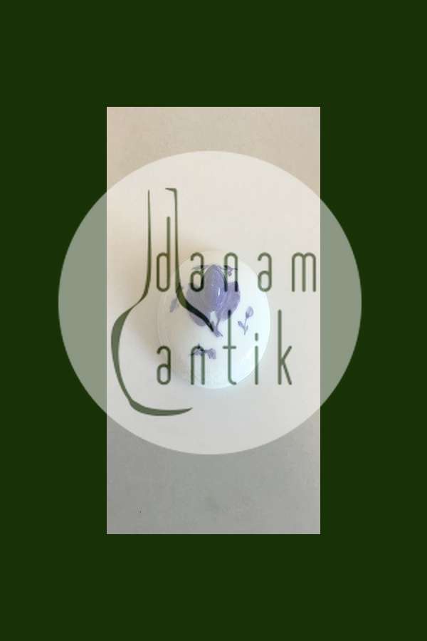 Royal Copenhagen Blå Blomst Flettet Låg No 8082