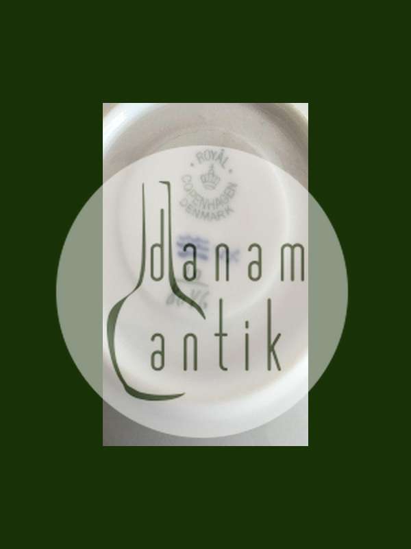 Royal Copenhagen Blå Blomst Flettet Mokka kop No 8046